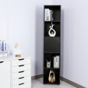Hoge boekenkast met 2 lades en 4 open vakken 36x30x171 cm Reiff Korting