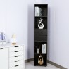 Hoge boekenkast met 2 lades en 4 open vakken 36x30x171 cm Reiff Korting