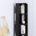 Moderne hoekboekenkast met 5 open vakken 34x34x161 cm Orkney Karakteristieken