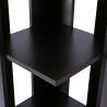 Moderne hoekboekenkast met 5 open vakken 34x34x161 cm Orkney Afmetingen