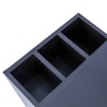 Lage bureaukast met wielen 70x36x60 cm Wick Kortingen
