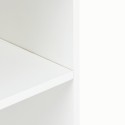 Wit ruimtebesparend bureau met uitschuifbaar blad 105,5x56x90 cm Drums Light Catalogus