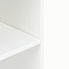 Wit ruimtebesparend bureau met uitschuifbaar blad 105,5x56x90 cm Drums Light Catalogus