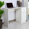 Modern ruimtebesparend bureau met lade 110x45x77 cm Lythes Light Aanbieding