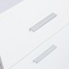 Modern ruimtebesparend bureau met lade 110x45x77 cm Lythes Light Aanbod