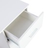 Modern ruimtebesparend bureau met lade 110x45x77 cm Lythes Light Kortingen