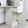 Modern ruimtebesparend bureau met lade 110x45x77 cm Lythes Light Voorraad