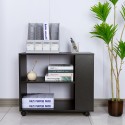 Kast voor op kantoor bureau met wielen 70x35x60 cm Avoch Kortingen