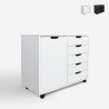 Ladekast voor kantoor met wielen 80x40x66 cm Harris Aanbieding