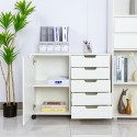 Ladekast voor kantoor met wielen 80x40x66 cm Harris Aanbod
