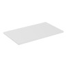 Hangend roze badkamermeubel 80x46 cm met witte opzetwastafel Lili 80 Korting
