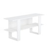 Modern wit tv-meubel of sidetable 120x35x55 cm Cornelia Verkoop
