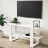 Modern wit tv-meubel of sidetable 120x35x55 cm Cornelia Kortingen