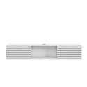 Hangend tv-meubel in moderne minimalistische stijl in zwart en wit hout Elano Kosten