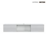 Hangend tv-meubel in moderne minimalistische stijl in zwart en wit hout Elano Verkoop