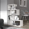 Glanzend witte moderne design wandboekenkast met 5 planken Longway Kortingen