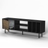 Moderne tv-kast 160 cm in wit of zwart Kostan Catalogus