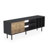 Moderne tv-kast 160 cm in wit of zwart Kostan Kortingen