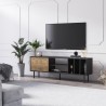 Moderne tv-kast 160 cm in wit of zwart Kostan Model