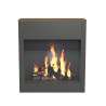 Decoratief houten frame voor elektrische open haard Buren Catalogus