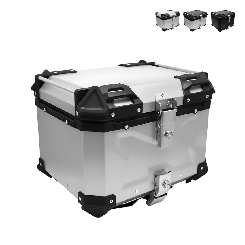 Universele 55 liter motortopkoffer voor één helm Maverick L Aanbod Universele 55 liter motortopkoffer voor één helm Maverick L Aanbod