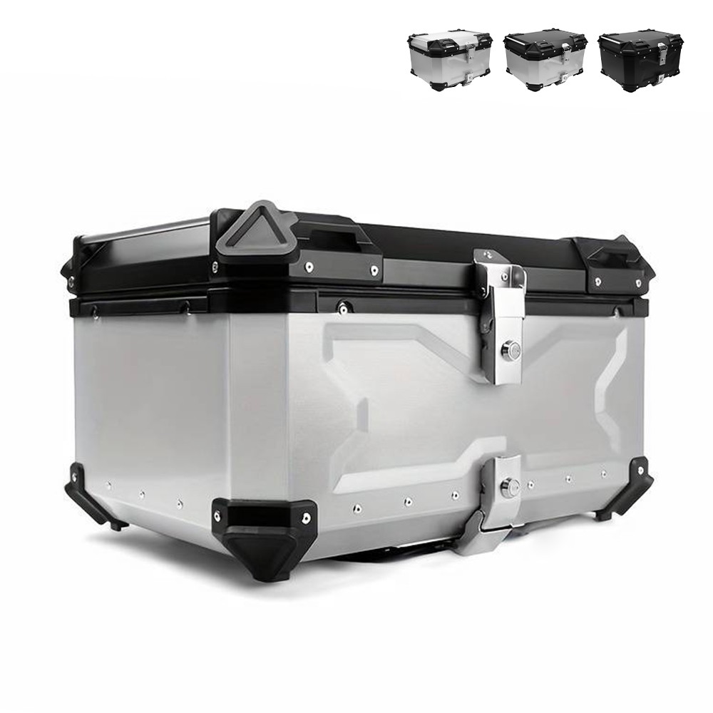 Universele motor scooter topkoffer 65 liter voor twee helmen Maverick XL