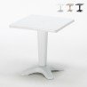 Grand Soleil vierkante salontafel uit polypropyleen 70x70cm Zavor Catalogus