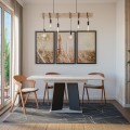 Modern design uitschuifbare eettafel 120-160x90 cm Mufo K350 Aanbieding