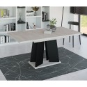 Modern design uitschuifbare eettafel 120-160x90 cm Mufo K350 Korting