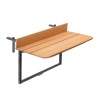 Tafel voor op balkon en terras, opvouwbaar, ruimtebesparend, hout met teakeffect Look Out Verkoop
