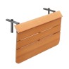 Opklapbare houten balkon- en terrastafel, ruimtebesparend, teak-look Look Out Catalogus