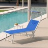 2 stuks professionele aluminium ligbedden Santorini Verkoop
