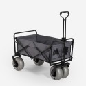 Opvouwbare strandwagen met 4 grote luchtbanden Dory Aanbieding