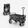 Opvouwbare strandwagen met 4 grote luchtbanden Dory Aanbod
