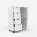 Ladekast met 4 laden en een deur voor badkamer of slaapkamer Rendel Kosten