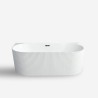 Ovaal modern ligbad voor wandmontage of vrijstaand 170x80 cm Delo Verkoop