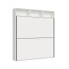 Modern opklapbaar stapelbed wit Kando L ruimtebesparend design Aanbod