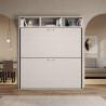 Modern opklapbaar stapelbed wit Kando L ruimtebesparend design Kortingen
