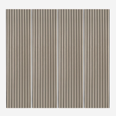 4 x akoestische wandpanelen 240x60 cm palissanderhout Swald Aanbieding