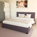Tweepersoons bed Basel King met opbergruimte 160x190 cm Aanbieding