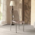 Transparante stoel in moderne stijl geschikt voor ieder interieur Cristal Light Prijs