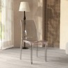 Transparante stoel in moderne stijl geschikt voor ieder interieur Cristal Light Prijs