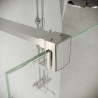 Douchecabine met transparante 8 mm geharde glazen wand 100x190 cm Walk In Verkoop