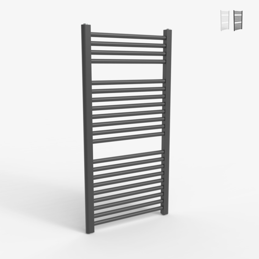Elektrische handdoekradiator badkamerradiator met thermostaat 100 cm wifi 600 W Tawoo+ Verkoop Elektrische handdoekradiator badkamerradiator met thermostaat 100 cm wifi 600 W Tawoo+ Verkoop