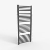Elektrische design handdoekradiator 800 W wandmodel badkamerradiator 120 cm Tawoo L Kortingen