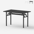 Ruimtebesparend opklapbaar bureau met 2 verdiepingen 120x60 cm Foldesk Plus Aanbieding