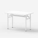 Opvouwbaar ruimtebesparend bureau met 2 niveaus 100x60 cm Foldesk Plus Voorraad