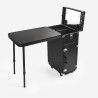 Make-up trolley make-up koffer met spiegel, tafel en verlichting Smarty Aanbieding