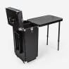Make-up trolley make-up koffer met spiegel, tafel en verlichting Smarty Voorraad