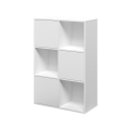 Kantoormeubel boekenkast met 6 vakken wit 65x30x97 cm Ika 5 Aanbieding